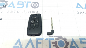 VW Tiguan 20-24 keyless key, 5 buttons, scratches