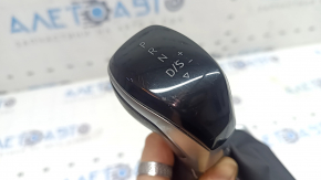 Gear knob VW Tiguan 18-24 type 2, black leather, without shifter cover, scratches