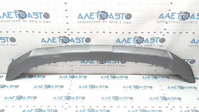 Hyundai Tucson 25-26 Limited front bumper lip trim, gray, scratches, dented, whitened plastic