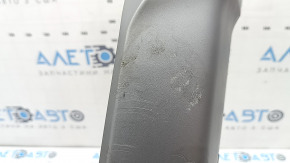 Hyundai Tucson 25-26 Limited front bumper lip trim, gray, scratches, dented, whitened plastic