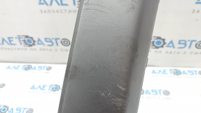 Hyundai Tucson 25-26 Limited front bumper lip trim, gray, scratches, dented, whitened plastic