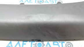 Hyundai Tucson 25-26 Limited front bumper lip trim, gray, scratches, dented, whitened plastic