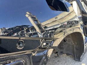 Quarter wing rear right BMW X3 G01 18-24 on the body, black, pokes