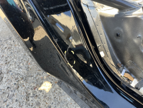 Quarter wing rear right BMW X3 G01 18-24 on the body, black, pokes