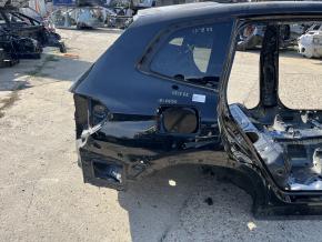 Quarter wing rear right BMW X3 G01 18-24 on the body, black, pokes