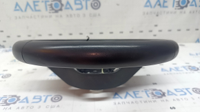 Naked steering wheel VW Tiguan 22-24 black leather, without trim and buttons, scratches