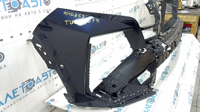Front bare bumper Hyundai Tucson 25-26 for 6 parking sensors, Korea, blue