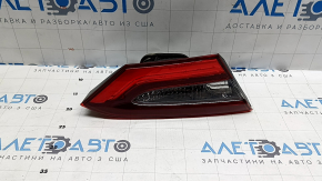 Left inner trunk lid light Toyota Camry v70 21-24 halogen, worn