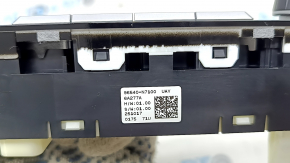Hyundai Tucson 25-26 multimedia control panel scratches