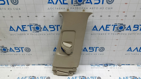 Center pillar trim, upper belt, right, Toyota Camry v70 18-24, beige, butt
