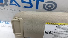 Right visor Toyota Camry v70 21-24 beige, dry cleanable