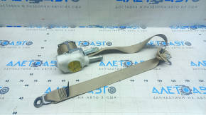 Passenger seat belt with squib for Toyota Camry v70 18-24, beige, dry-cleanable
