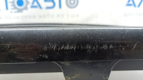 Lower grille of the front bumper Toyota Camry v70 21-24 LE/XLE usa without parking sensors, without camera, hybrid, black gloss, cracks, cuts, scratches, sand