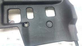 Driver's footwell trim for Toyota Camry v70 18-24, black, scratches