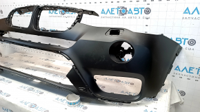 Bare front bumper BMW X3 F25 15-17 without park assist, halogen fog lights, without camera, under washers