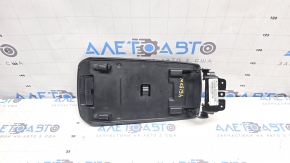 Armrest Ford Fusion mk5 17-20 hybrid leather, black, 1 lock, without box