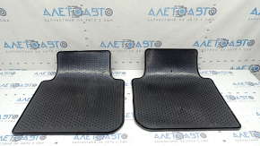 Set of rubber interior mats for 5 seats VW Tiguan 20-24 black