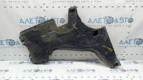 Rear left underbody protection BMW 5 G30 17-23 tears