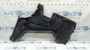 Rear left underbody protection BMW 5 G30 17-23 tears