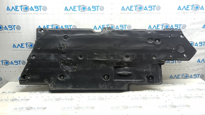 Left underbody protection for Toyota Camry v70 18-24 is dented and cracked
