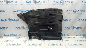 Rear right underbody protection BMW X3 G01 18-24, torn, dented