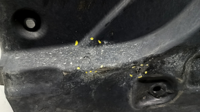 Rear right underbody protection BMW X3 G01 18-24, torn, dented