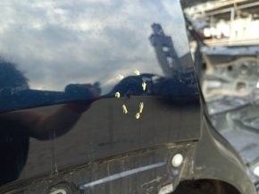 Quarter wing rear right Infiniti QX50 19-25 on the body, blue, pokes