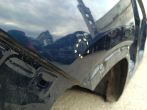 Quarter wing rear right Infiniti QX50 19-25 on the body, blue, pokes