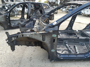 Front left quarter panel of Infiniti QX50 19-25 on the body, blue
