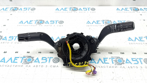 Steering column switch guitar assembly Hyundai Tucson 25-26 black gloss, for car high beam and rain sensor