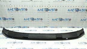 Front bumper center lip for Audi e-tron 19-25 pre-restyling, S-line, gloss black