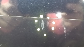 Naked hood Kia Niro 17-22 aluminum, blue B4U, chips, scratches, traces of glue