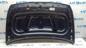 Naked hood Kia Niro 17-22 aluminum, blue B4U, chips, scratches, traces of glue