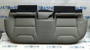 Rear seat cushion 2nd row Kia Niro 17-19 HEV, PHEV gray leather, perforated, dry cleanable, wrinkled