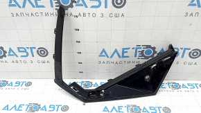 Front bumper cover right Hyundai Tucson 25-26 Korea, black gloss, for parking sensors