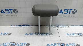 Headrest 2 row central Kia Niro 17-19 HEV, PHEV leather, gray, blue stitching, for cleaning