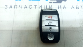 Kia Niro 17-22 HEV key, PHEV Smart key, 4 buttons, worn emblem, scratches