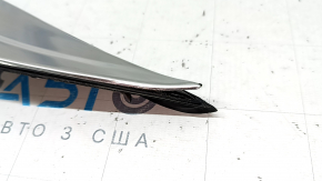 Left rear fender trim Hyundai Tucson 22-26 matte chrome, broken fasteners, bent corner