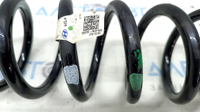 Rear right spring Hyundai Tucson 25-26 AWD for panoramic windows, green, light green, gray stiffness