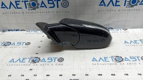 Left side mirror assembly Kia Niro 17-22 14 14 pins, BSM, turn signal, with memory, blue B4U, scratches