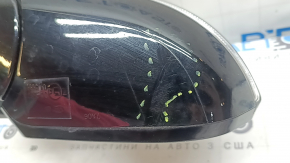 Left side mirror assembly Kia Niro 17-22 14 14 pins, BSM, turn signal, with memory, blue B4U, scratches