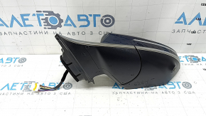Left side mirror assembly Hyundai Tucson 25-26 7+2 pins, turn signal, camera, heating, BSM, blue with chrome