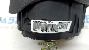 Airbag in the driver's steering wheel Kia Niro 17-21 black, scratched