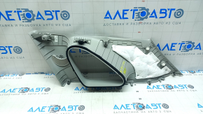 Left rear pillar trim Kia Niro 17-22 HEV, PHEV gray, scratches, broken mount