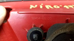 Inner tailgate light right Kia Niro 17-22 LED, scratches