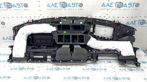 Front dashboard without AIRBAG Hyundai Tucson 25-26 black, under projection, tears, scratches