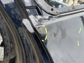 Quarter wing rear left Hyundai Tucson 22-26 Korea on the body, blue, dented