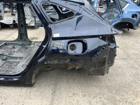 Quarter wing rear left Hyundai Tucson 22-26 Korea on the body, blue, dented