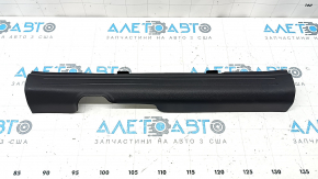Inner front left door sill trim Hyundai Tucson 25-26 black, worn
