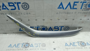 Right rear bumper molding Kia Niro 17-19 HEV silver, broken fasteners, scratches